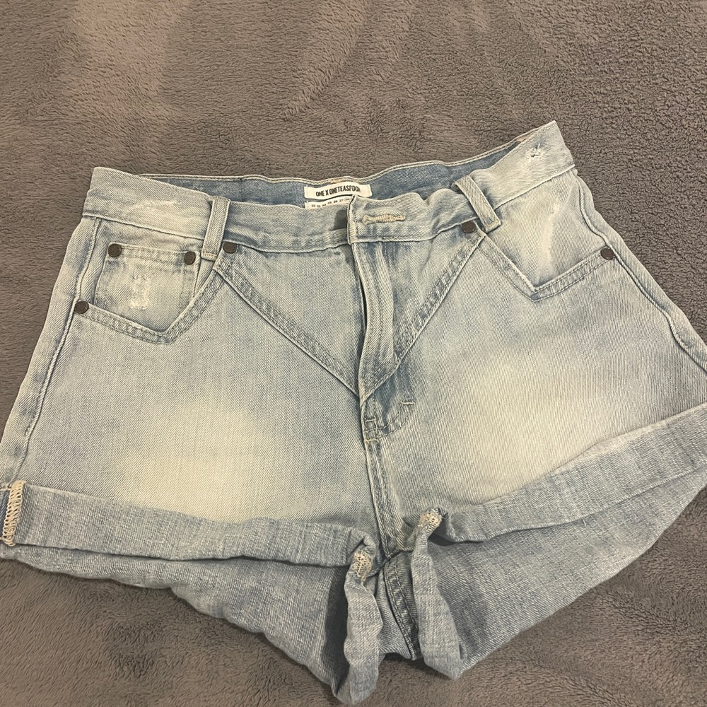 One Teaspoon Denim Shorts - image 1